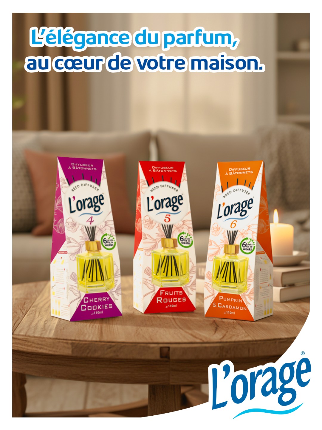 L'ORAGE DIFFUSEUR A BATONNETS