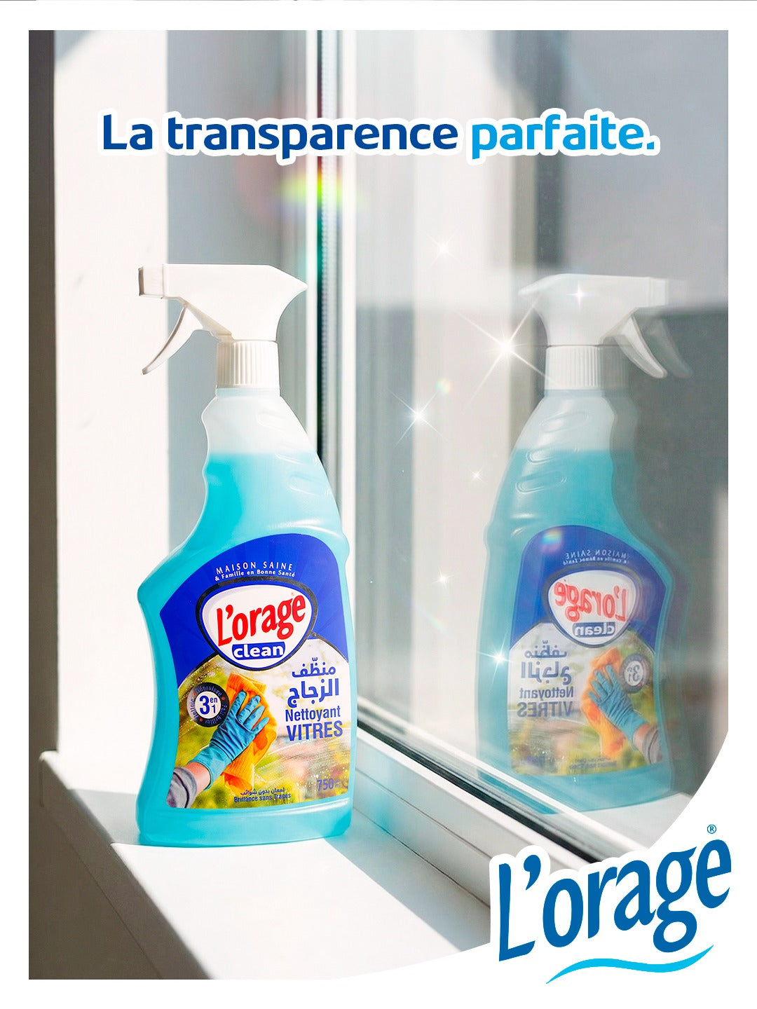L'ORAGE NETTOYANT VITRES