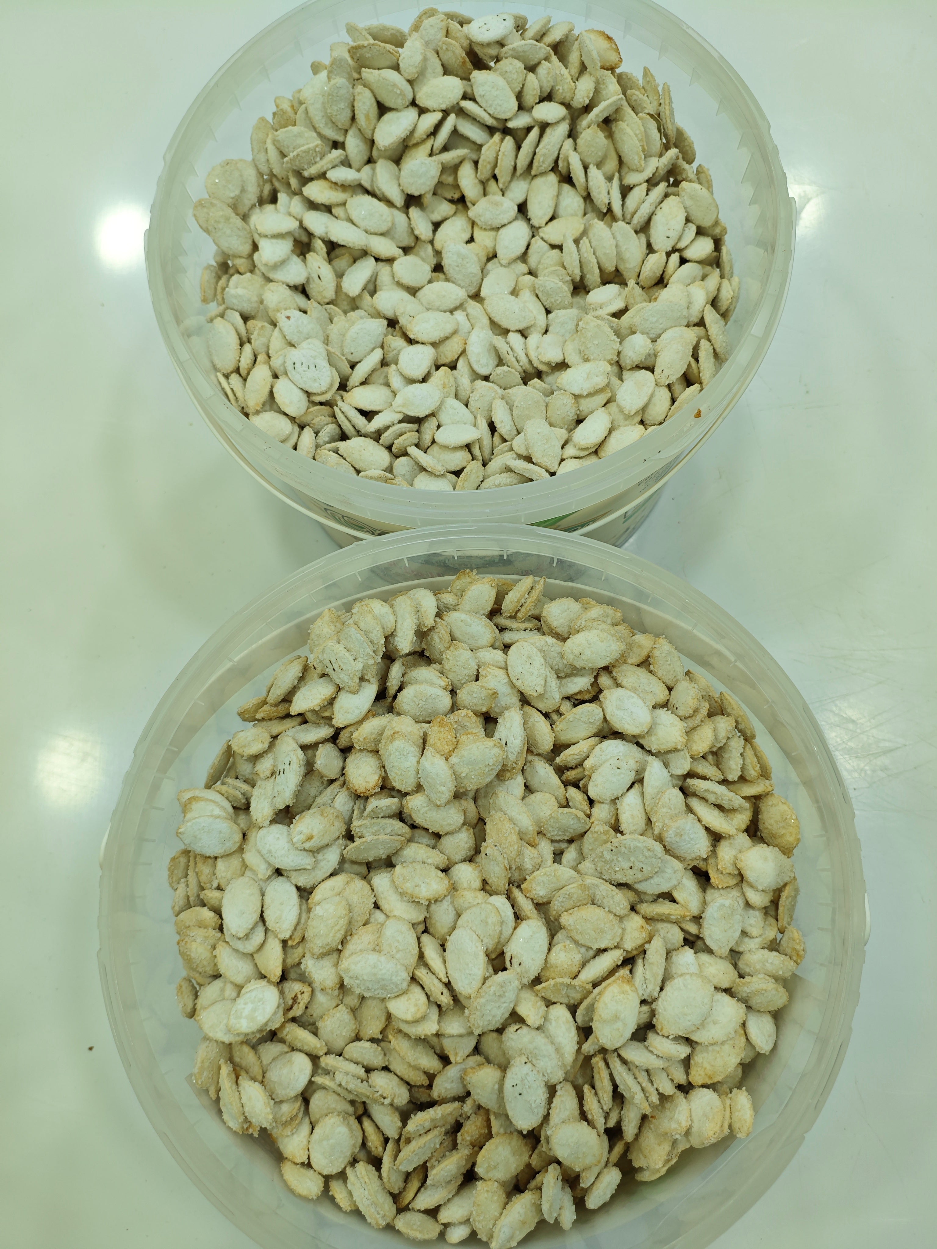 Farouk Platinum – زريعة بيضاء 600 غرام محمّصة | Premium Salted Pumpkin Seeds