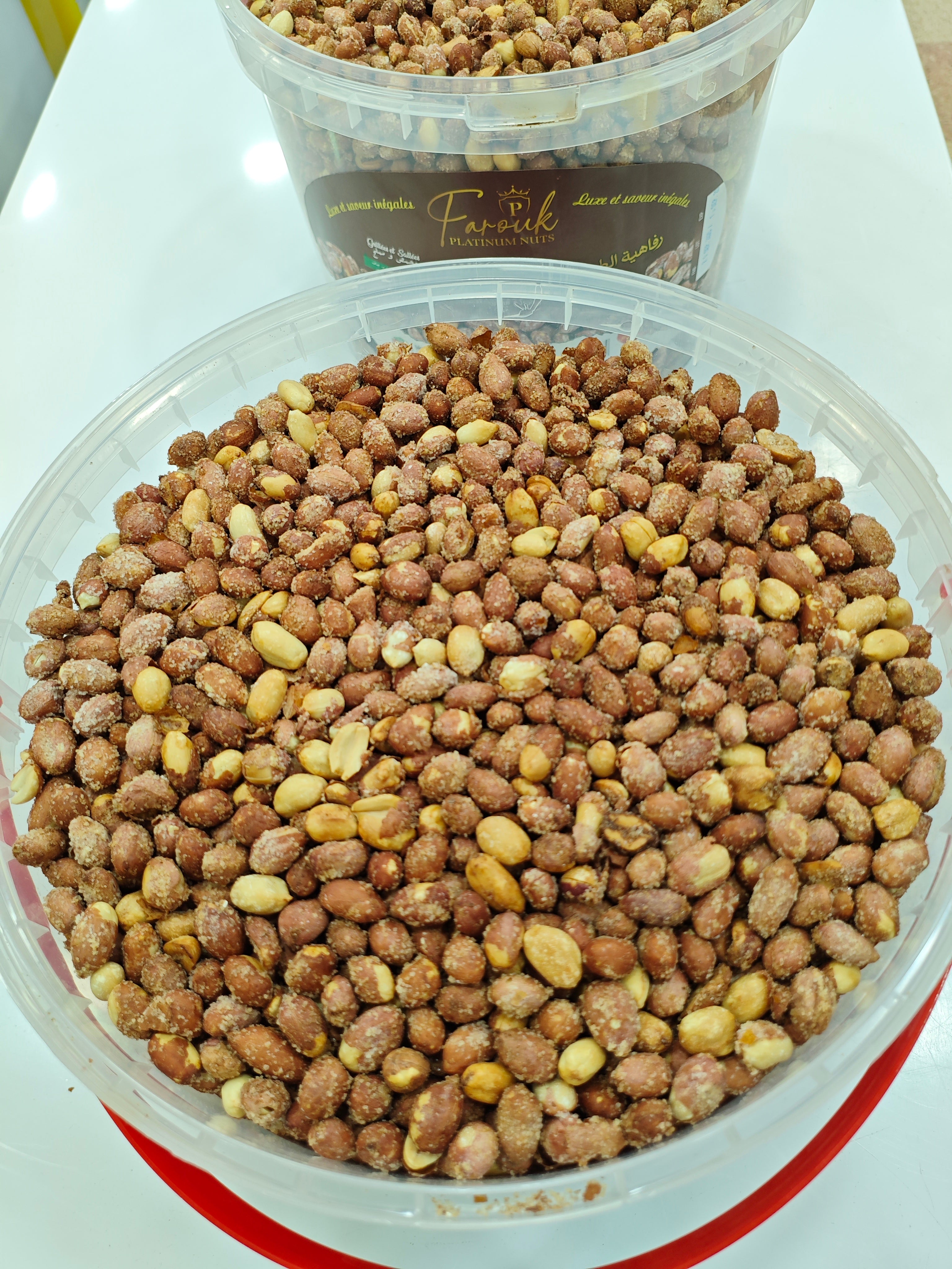 Farouk Platinum – فول سوداني محمّص مملح 1كغ | Salted Roasted Peanuts 1kg